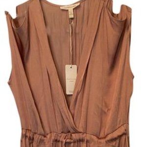 Grade and Gather Blush Cinch Waist Cocktail Dress